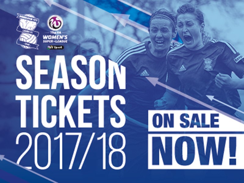 2017/2018 Season Tickets are now on sale - Full price ...