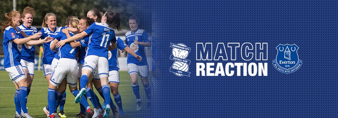 Reaction Blues Women 1 0 Everton Ladies Birmingham City Football Club
